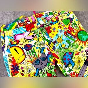 Current mood tattoo flair bottom pants